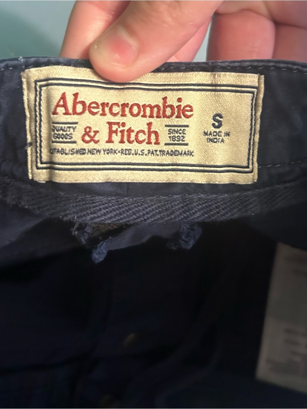 Y2K Abercrombie & Fitch Dark Navy Drawstring Skort
